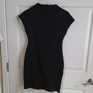 Cute Zara Shimmering✨️ Black Mini Dress